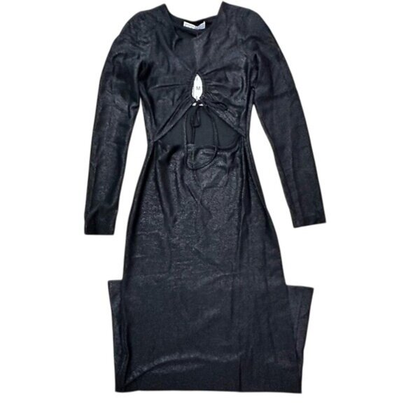 IN THE MOOD FOR LOVE DRAGON DRESS IN BLACK - Picture 1 of 4